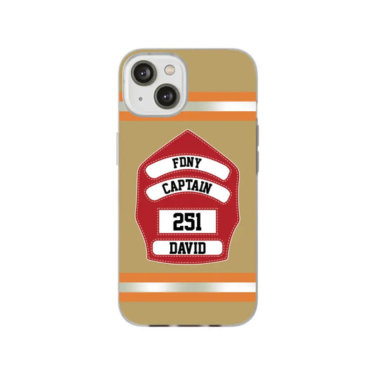 Firefighter Custom Name - Personalized Phone Case Gifts For Firefighter