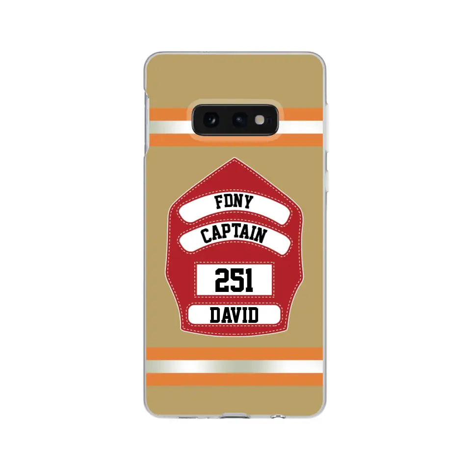 Firefighter Custom Name - Personalized Phone Case Gifts For Firefighter