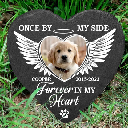 Photo Memorial Gift For Loss Of Dog Loss Of Cat Loss Of Pet Heart Memorial Stone