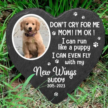 Personalized Sympathy Gift For Dog Owners Pet Memorial Garden Stone