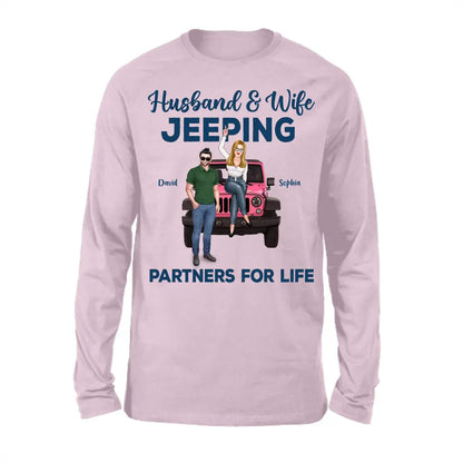 Custom Personalized Off-road Couple Shirt - Gift For Couple, Wife, Husband, Jeep Lover