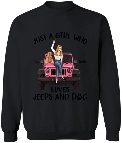 Custom Personalized Off-road  Shirt - Up to 3 Dogs, Cats- Best Gift For Jeep Lover