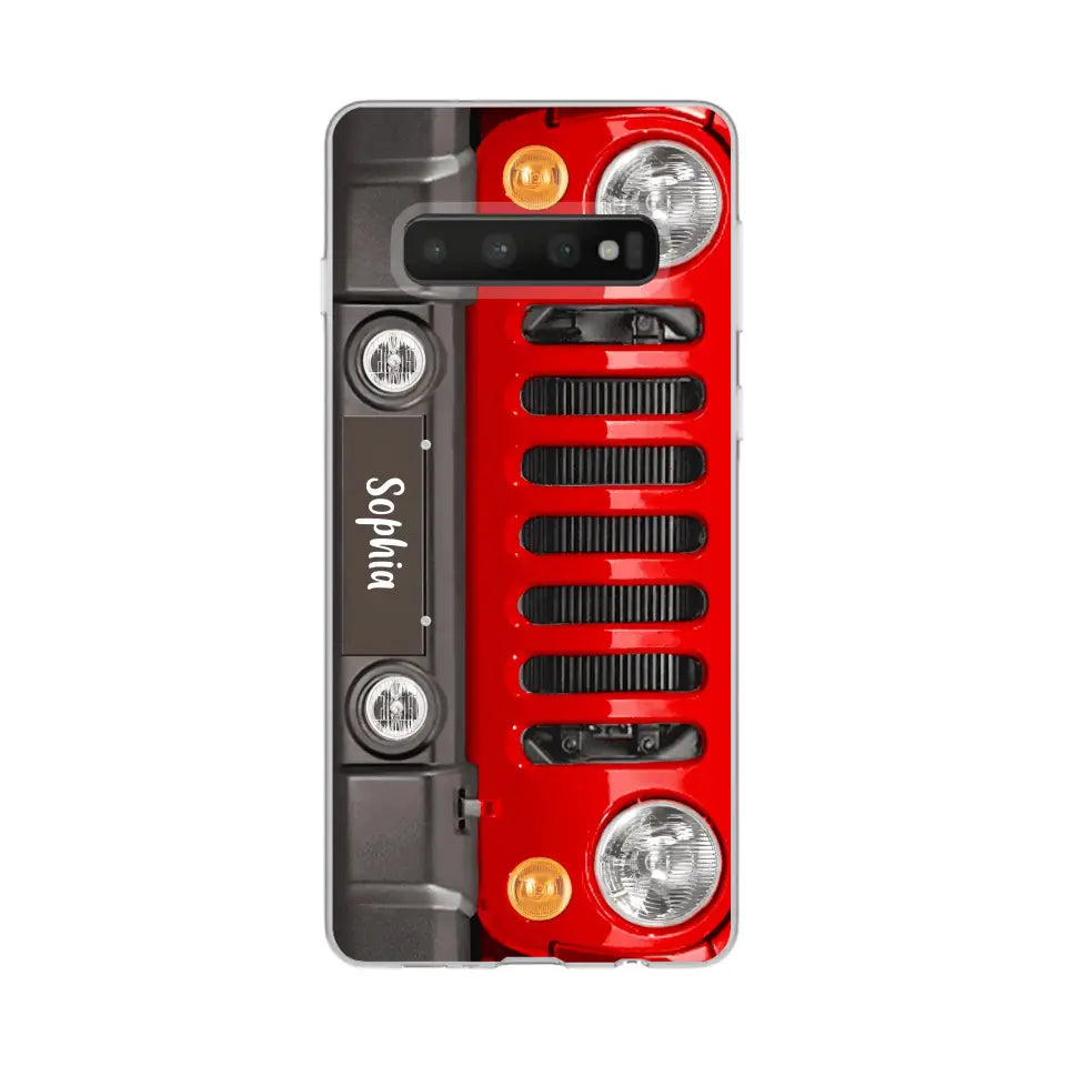 Custom Personalized Phone Case - Off-road Car Phone Case - Gifts For Jeep Lover-  Case For iPhone, Samsung