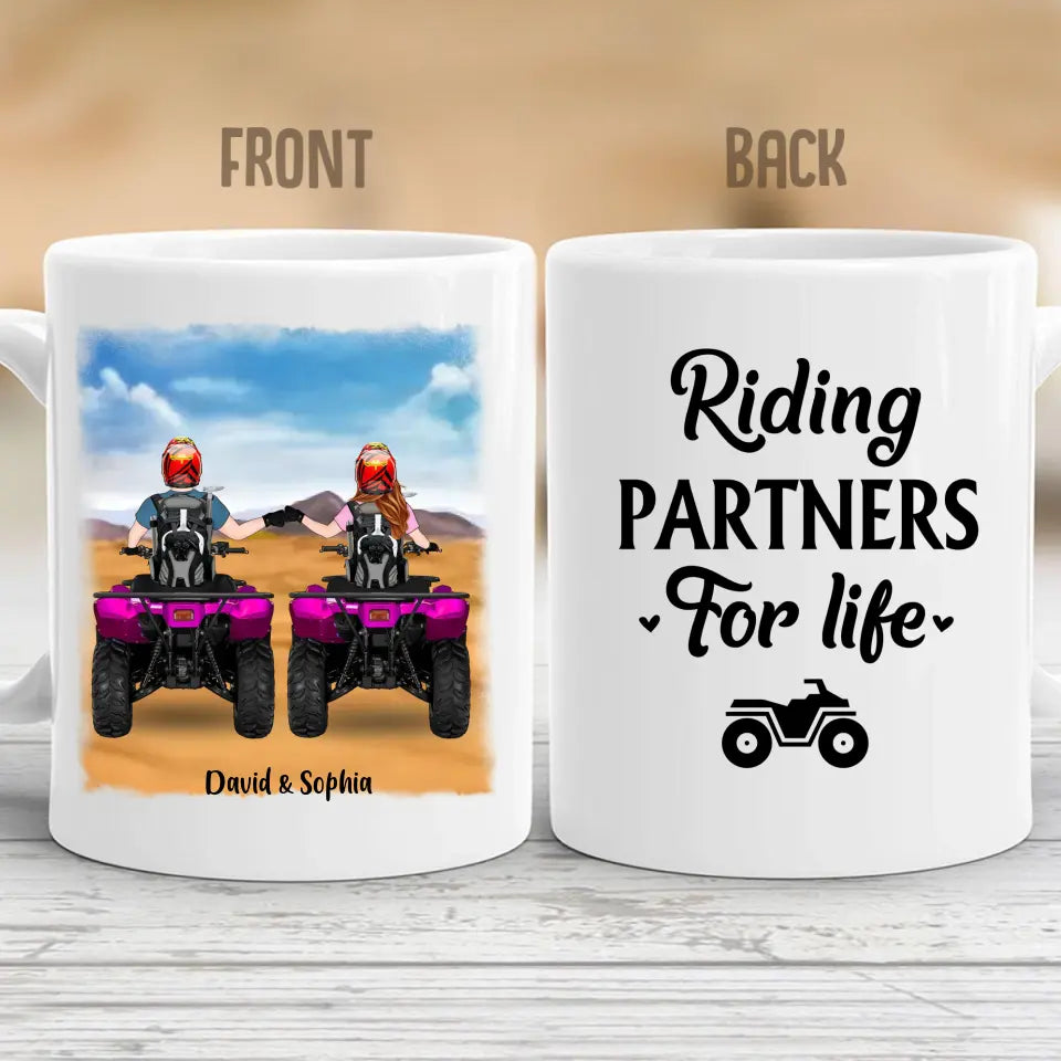 Personalized Gifts Custom ATV Mug - Gift For ATV Lovers