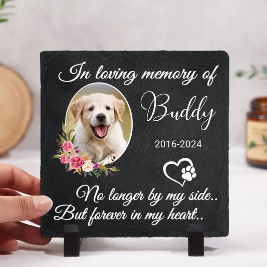 In loving memory of  - Personalized Garden Stone, Pet Loss Memorial Sympathy Gifts