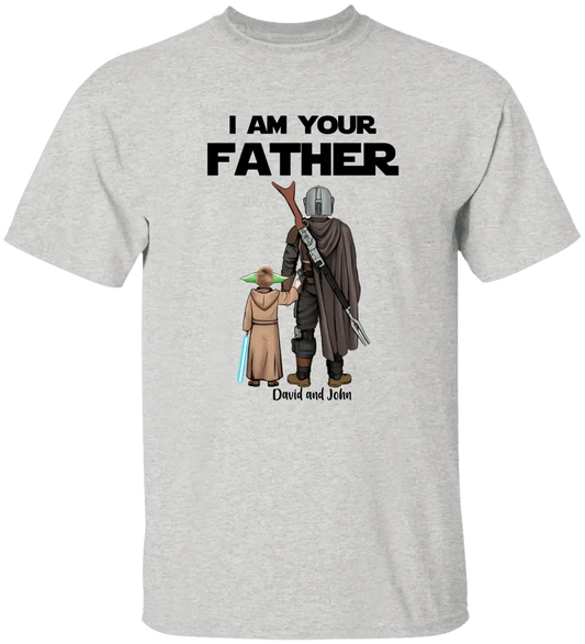SW1-I am their Father... Personalized Gifts Custom Shirt - Gift For Dad, Father's Day, Anniversary