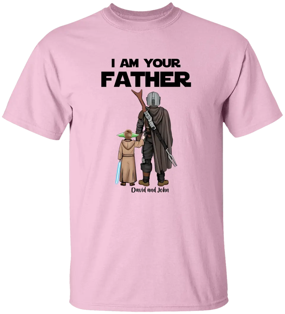 SW1-I am their Father... Personalized Gifts Custom Shirt - Gift For Dad, Father's Day, Anniversary