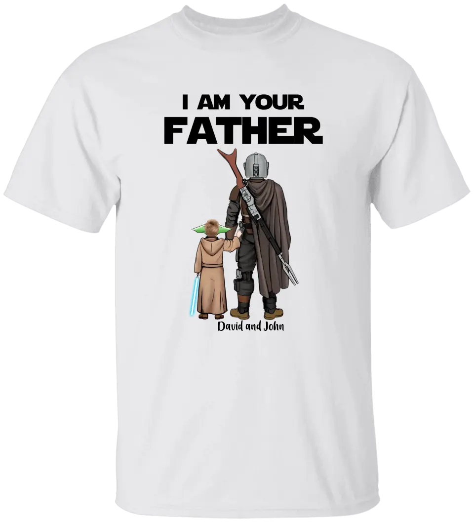 SW1-I am their Father... Personalized Gifts Custom Shirt - Gift For Dad, Father's Day, Anniversary