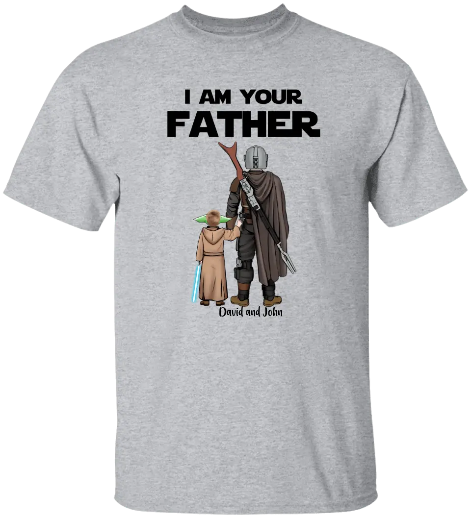 SW1-I am their Father... Personalized Gifts Custom Shirt - Gift For Dad, Father's Day, Anniversary