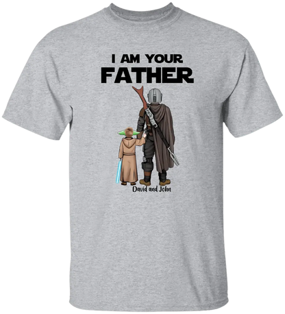 SW1-I am their Father... Personalized Gifts Custom Shirt - Gift For Dad, Father's Day, Anniversary