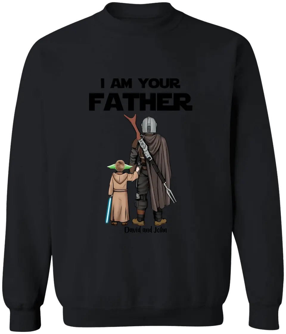 SW1-I am their Father... Personalized Gifts Custom Shirt - Gift For Dad, Father's Day, Anniversary