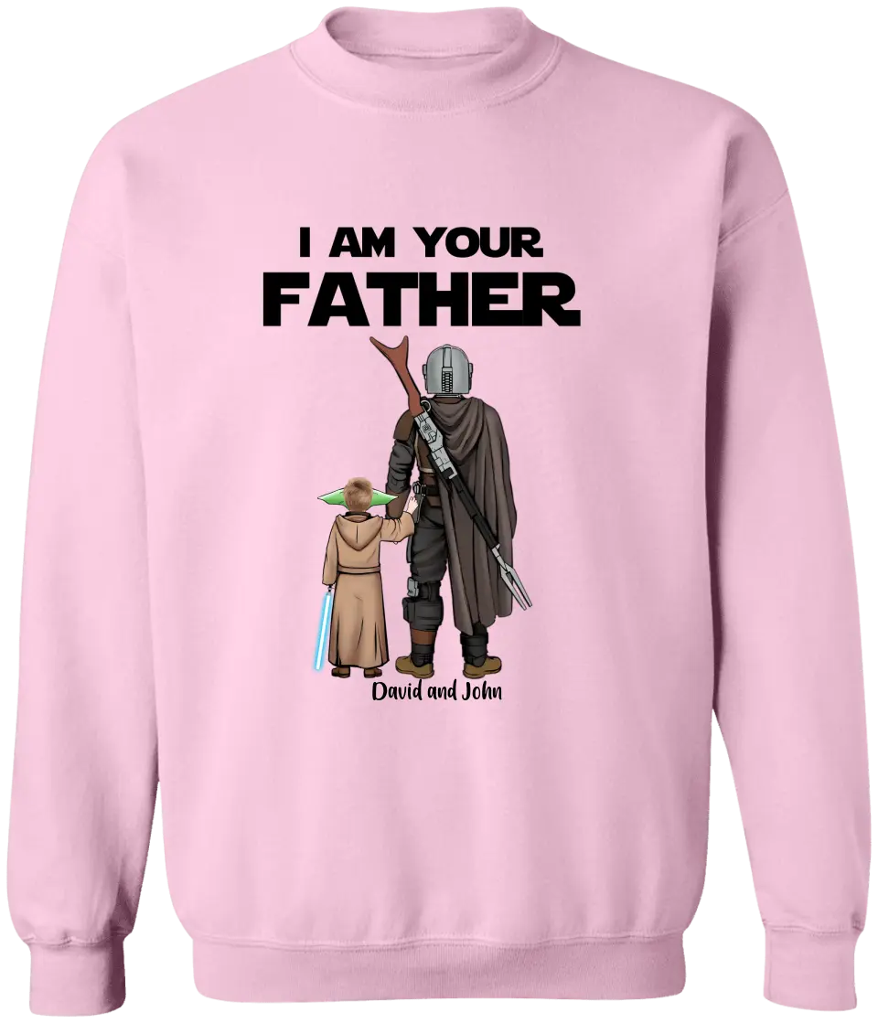 SW1-I am their Father... Personalized Gifts Custom Shirt - Gift For Dad, Father's Day, Anniversary