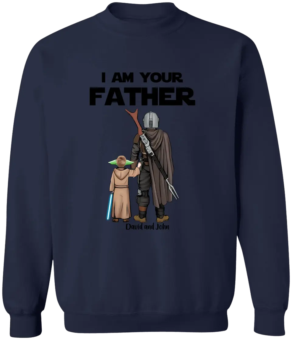 SW1-I am their Father... Personalized Gifts Custom Shirt - Gift For Dad, Father's Day, Anniversary