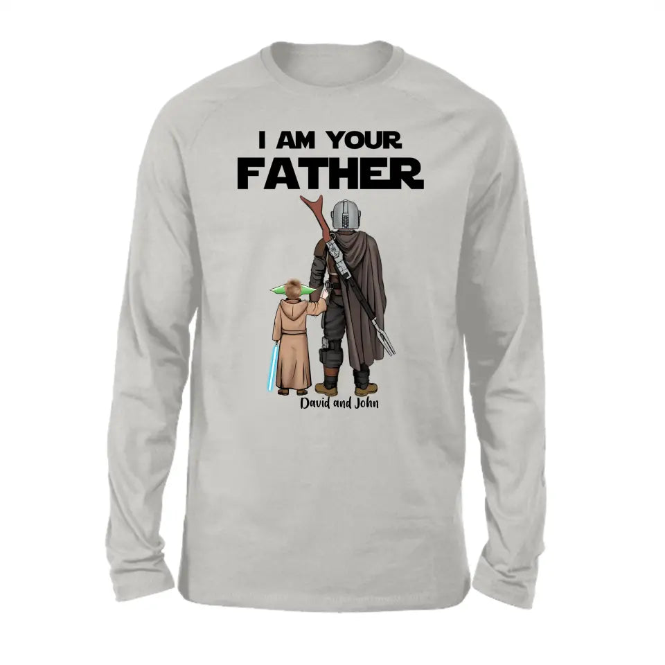 SW1-I am their Father... Personalized Gifts Custom Shirt - Gift For Dad, Father's Day, Anniversary