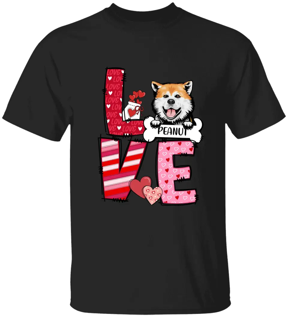 Love Pet... Personalized Shirts - Gift For Pet Lovers