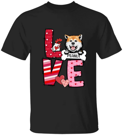 Love Pet... Personalized Shirts - Gift For Pet Lovers