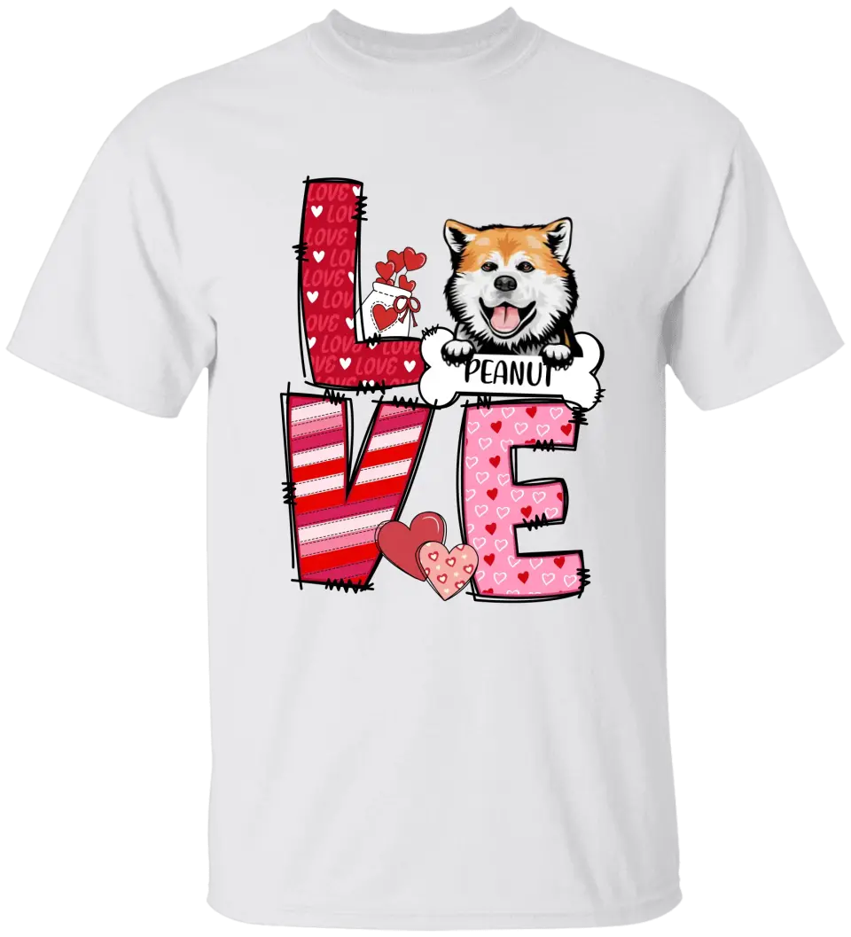 Love Pet... Personalized Shirts - Gift For Pet Lovers