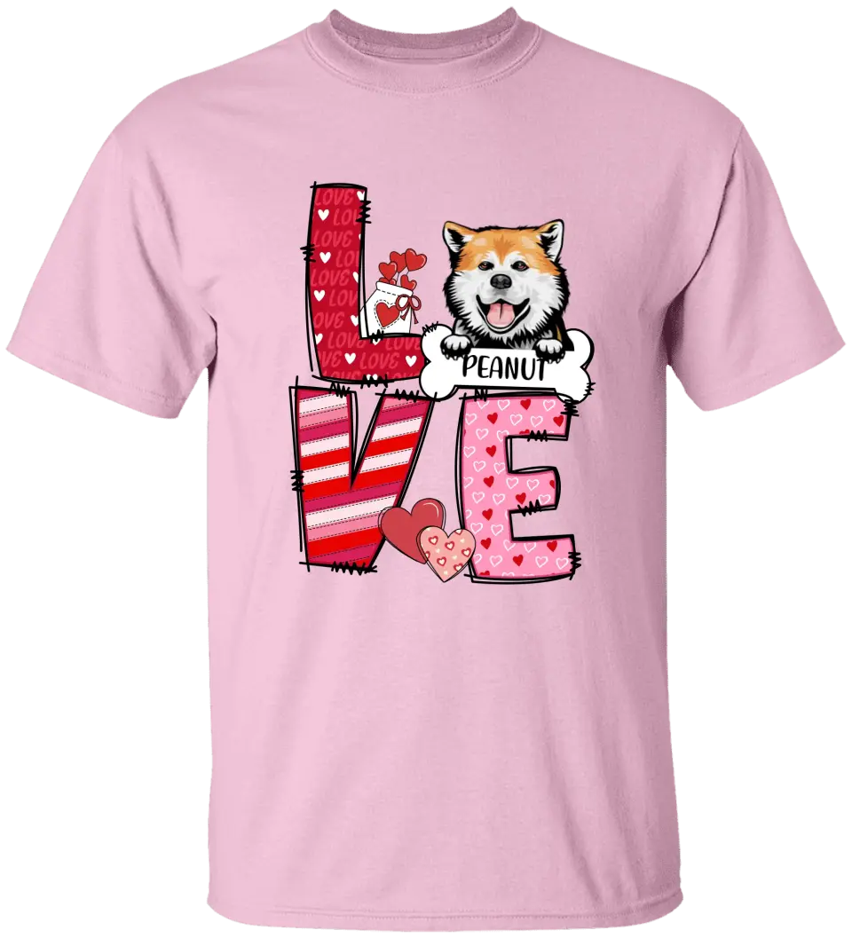 Love Pet... Personalized Shirts - Gift For Pet Lovers