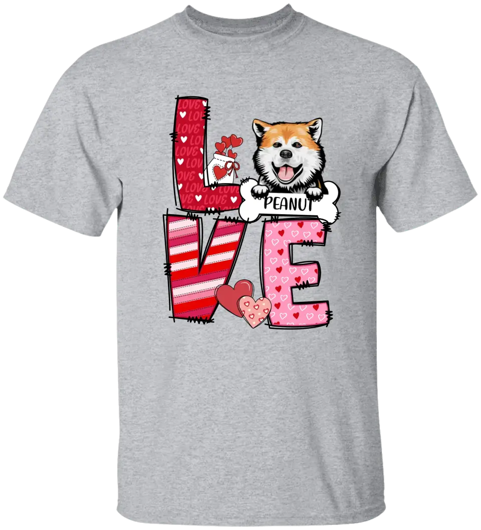 Love Pet... Personalized Shirts - Gift For Pet Lovers