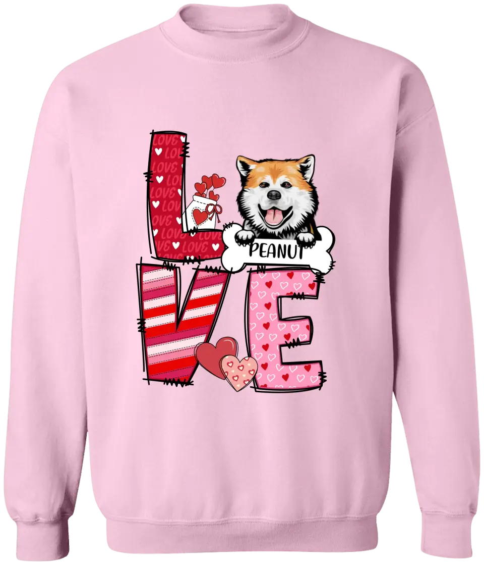 Love Pet... Personalized Shirts - Gift For Pet Lovers