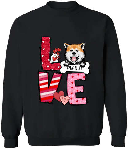 Love Pet... Personalized Shirts - Gift For Pet Lovers