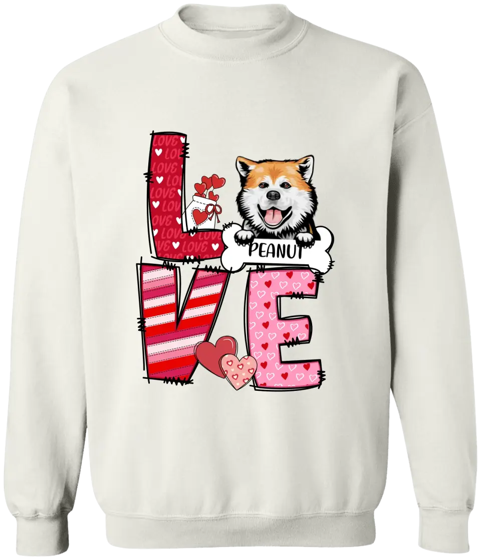 Love Pet... Personalized Shirts - Gift For Pet Lovers