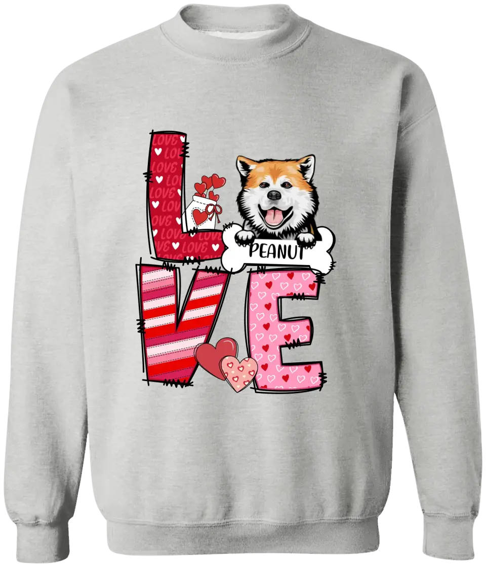 Love Pet... Personalized Shirts - Gift For Pet Lovers