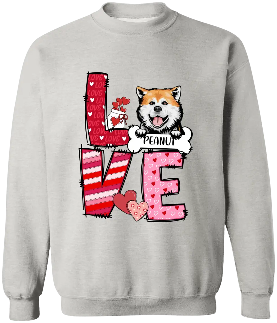 Love Pet... Personalized Shirts - Gift For Pet Lovers