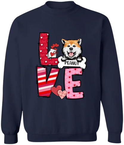 Love Pet... Personalized Shirts - Gift For Pet Lovers