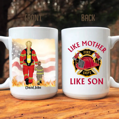 Best Fiends Forever - Personalized Gifts Custom Firefighters Mug for  Firefighters Mother