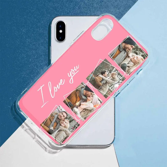 Custom Photo Your Loved Ones - Gift For Couples, Family, Best Friends, Besties - Personalized Phone Case- Case For iPhone, Samsung