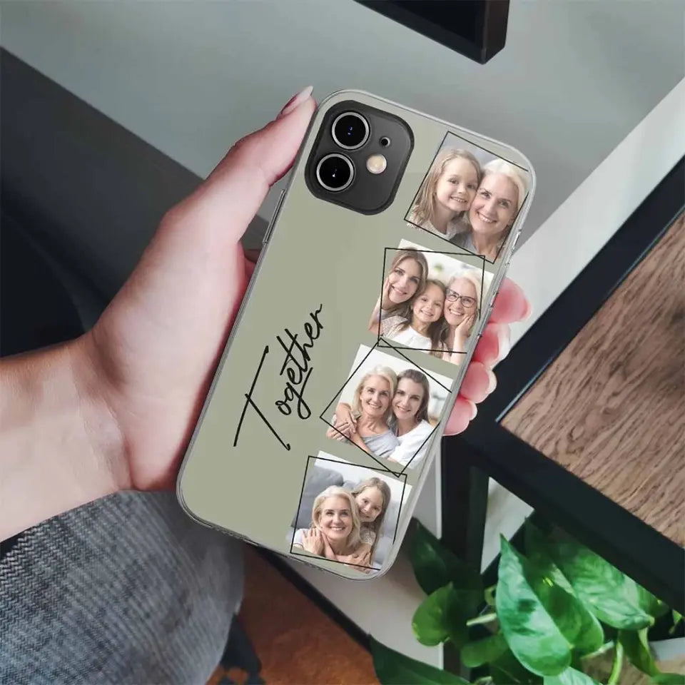 Custom Photo Your Loved Ones - Gift For Couples, Family, Best Friends, Besties - Personalized Phone Case- Case For iPhone, Samsung