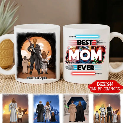 SW1-Best Dad Ever.. Personalized Mug, Gift For Dad, Father's Day, Anniversary