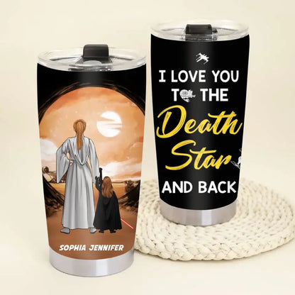 SW1- Til Death Star... - Personalized Tumbler , Gift For Family, Father, Dad, Daddy, Mom - Father’s Day, Mother's Day