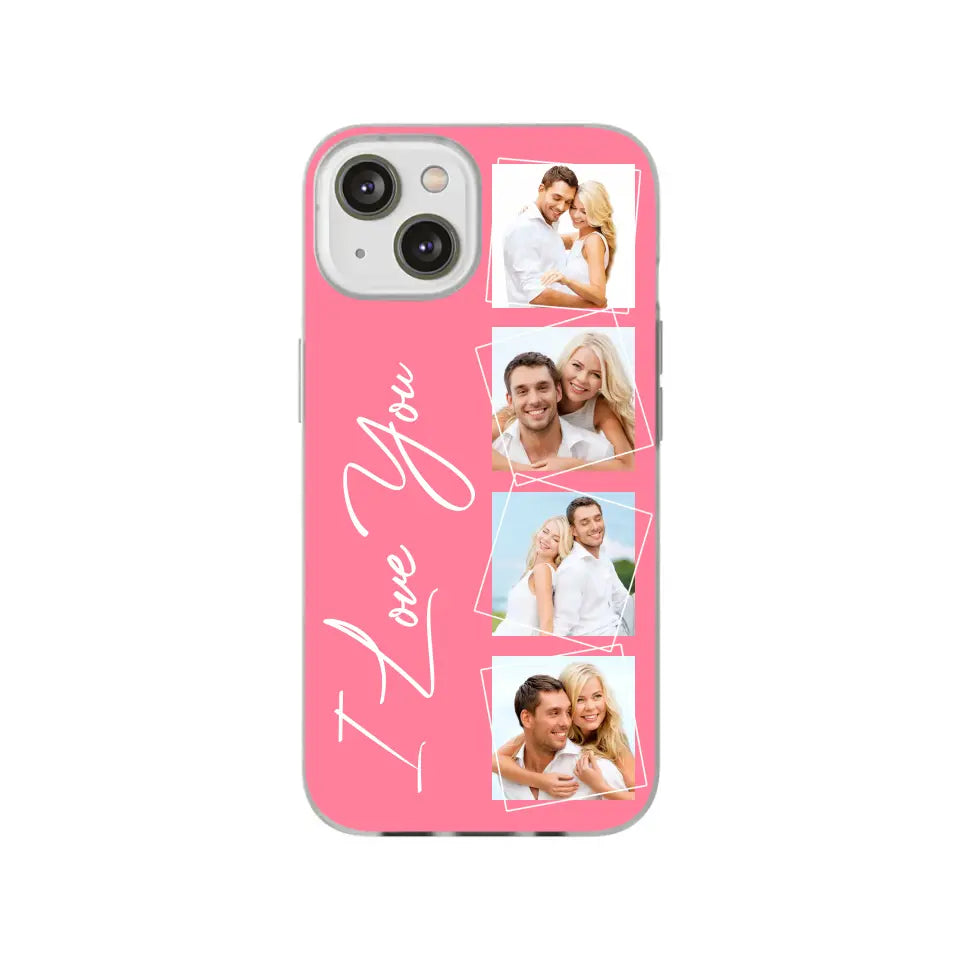 Custom Photo Your Loved Ones - Gift For Couples, Family, Best Friends, Besties - Personalized Phone Case- Case For iPhone, Samsung