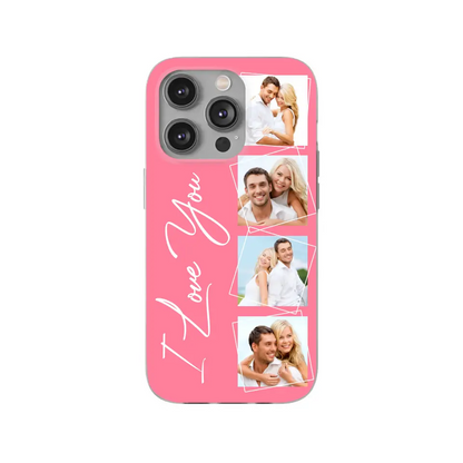 Custom Photo Your Loved Ones - Gift For Couples, Family, Best Friends, Besties - Personalized Phone Case- Case For iPhone, Samsung