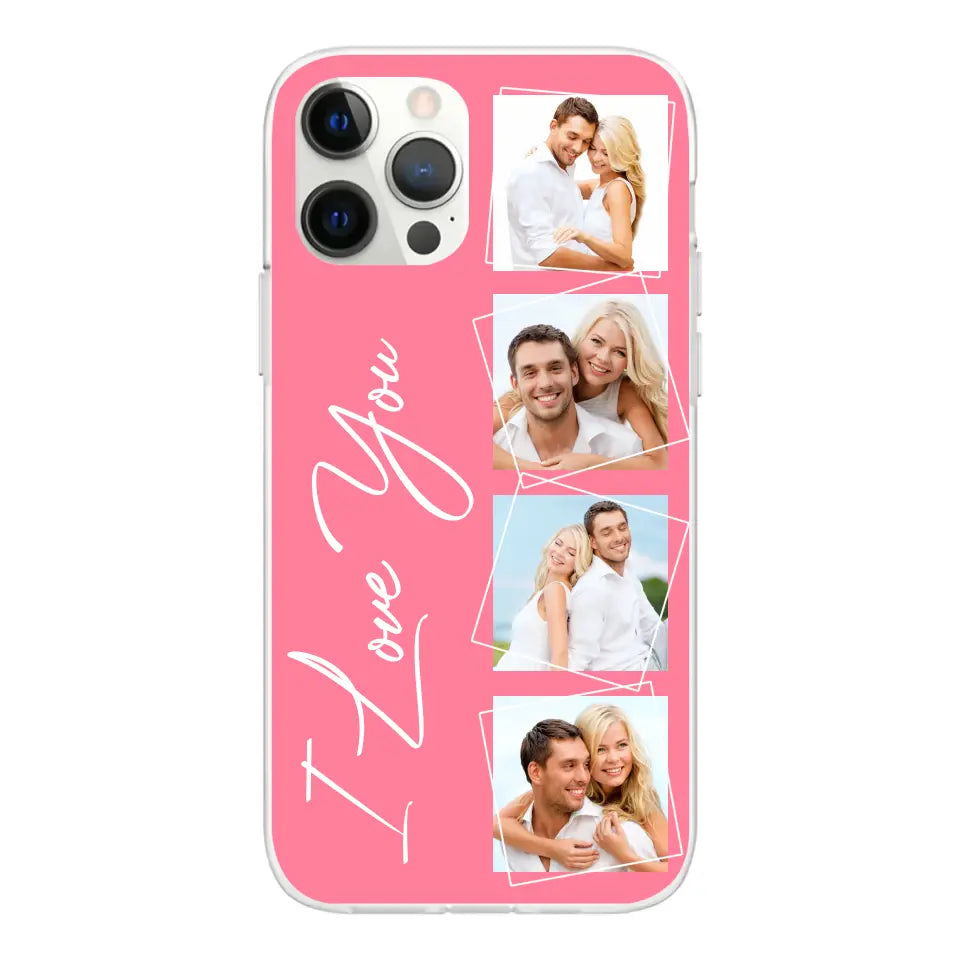 Custom Photo Your Loved Ones - Gift For Couples, Family, Best Friends, Besties - Personalized Phone Case- Case For iPhone, Samsung