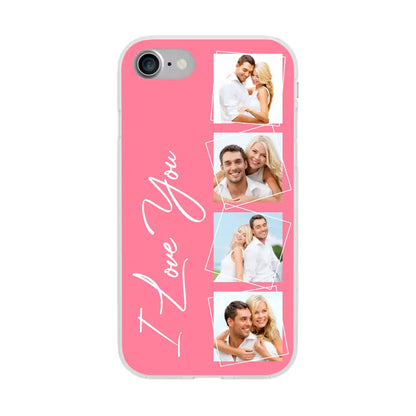 Custom Photo Your Loved Ones - Gift For Couples, Family, Best Friends, Besties - Personalized Phone Case- Case For iPhone, Samsung