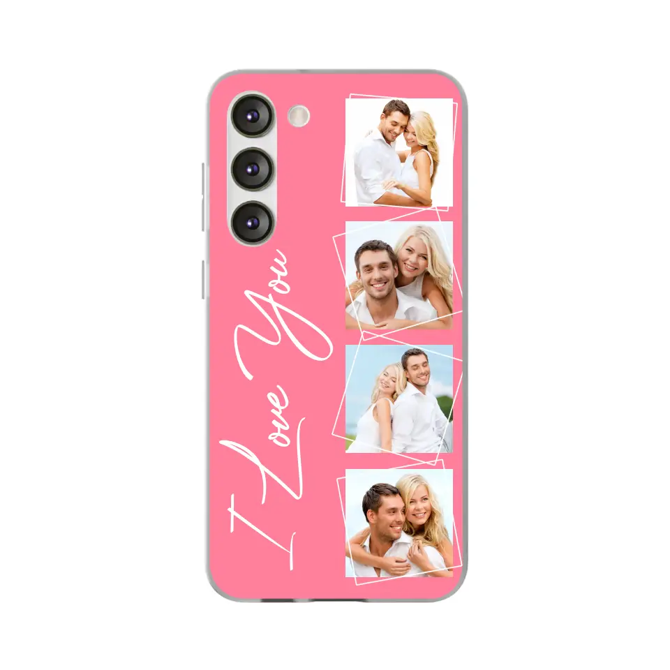 Custom Photo Your Loved Ones - Gift For Couples, Family, Best Friends, Besties - Personalized Phone Case- Case For iPhone, Samsung