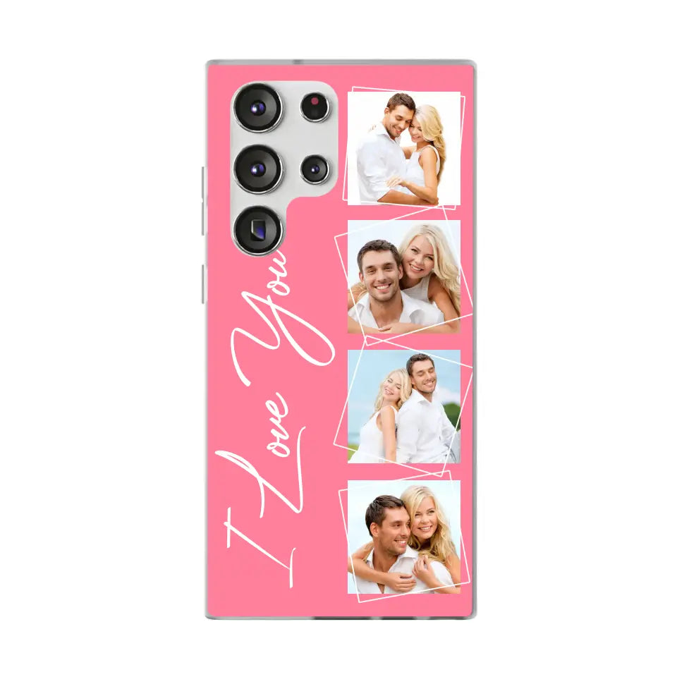 Custom Photo Your Loved Ones - Gift For Couples, Family, Best Friends, Besties - Personalized Phone Case- Case For iPhone, Samsung