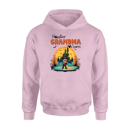 Happiest Grandma On Earth  Personalized Shirt - Happy Halloween Family