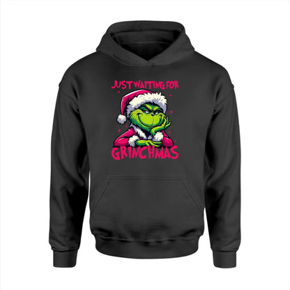 GRs_ Just waiting for grinchmas, Personalized T shirt For Family