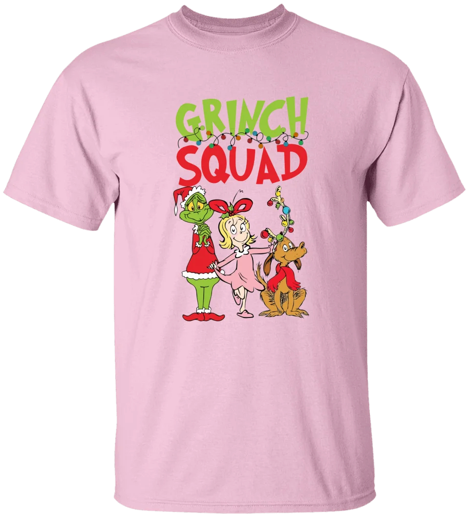 GRs_Grinch Squad, Personalized T shirt For Family