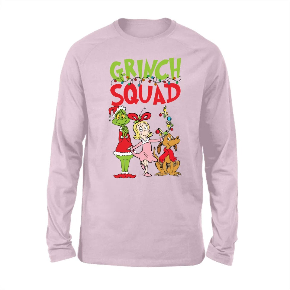 GRs_Grinch Squad, Personalized T shirt For Family