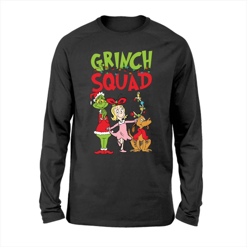 GRs_Grinch Squad, Personalized T shirt For Family